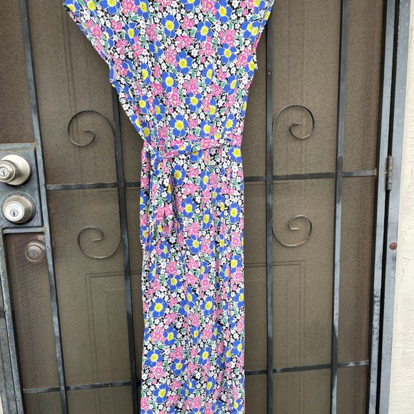 J Crew Floral Wrap Dress - Picture 5 of 7